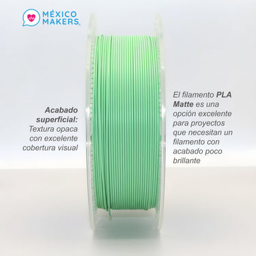 Pack Master De 10 Filamentos Pla Matte Mexico Makers Colores Variados