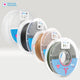 Pack Master De 10 Filamentos Pla Matte Mexico Makers Colores Variados