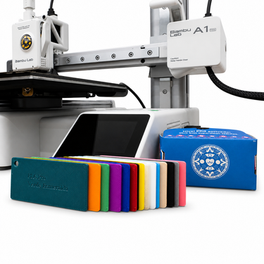 Muestrario Filamento PLA Pro México Makers