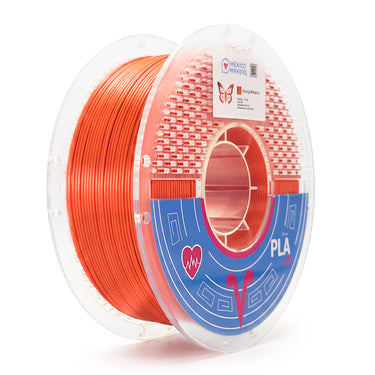 Filamento Pla Silk Naranja Monarca