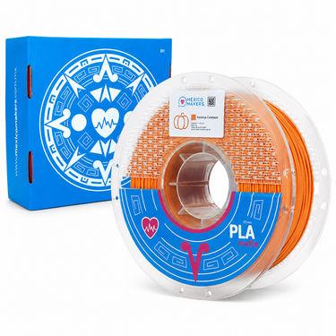 Filamento Pla Matte Naranja Calabaza