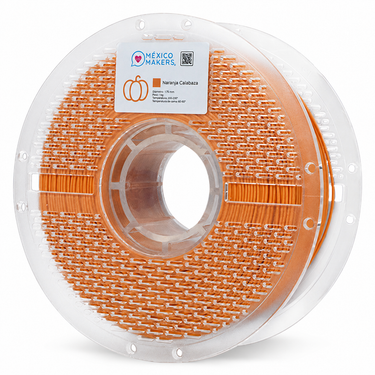 Filamento Pla Matte Naranja Calabaza