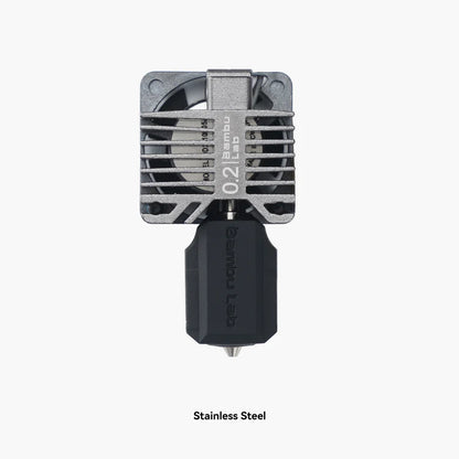 HOTEND ENSAMBLADA DE ACERO ENDURECIDO 0.2  SERIE X1 BAMBU LAB