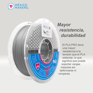 Pack Master: 10 Filamentos PLA Pro México Makers – Colores Variados