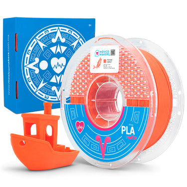 Filamento Pla Matte Naranja Salmon