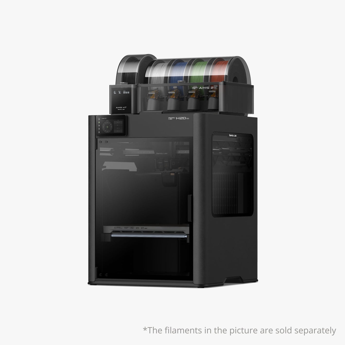 Impresora 3D H2D Pro Bambu Lab Combo AMS 2 Pro + AMS HT