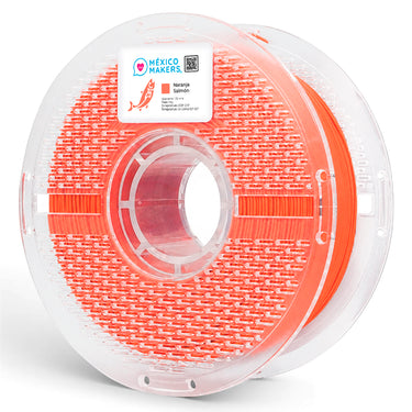 Filamento Pla Matte Naranja Salmon