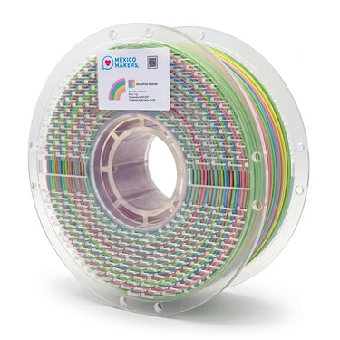 Filamento Pla Matte Arcoiris