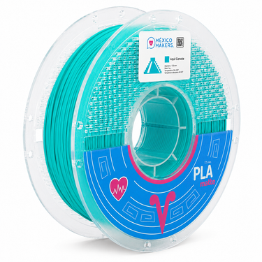 Filamento Pla Matte Azul Cenote