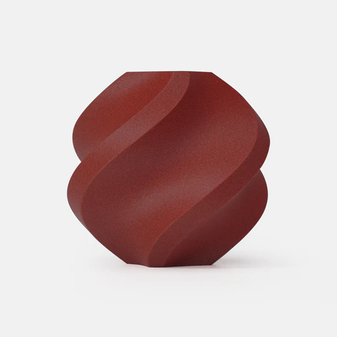 FILAMENTO BAMBU LAB PETG CF ROJO LADRILLO PARA IMPRESORA 3D
