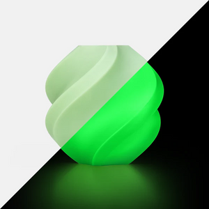 FILAMENTO BAMBU LAB PLA GLOW VERDE BRILLANTE PARA IMPRESORA 3D