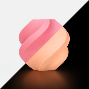 FILAMENTO BAMBU LAB PLA GLOW ROSA BRILLANTE PARA IMPRESORA 3D