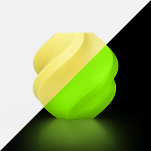 FILAMENTO BAMBU LAB PLA GLOW AMARILLO BRILLANTE PARA IMPRESORA 3D