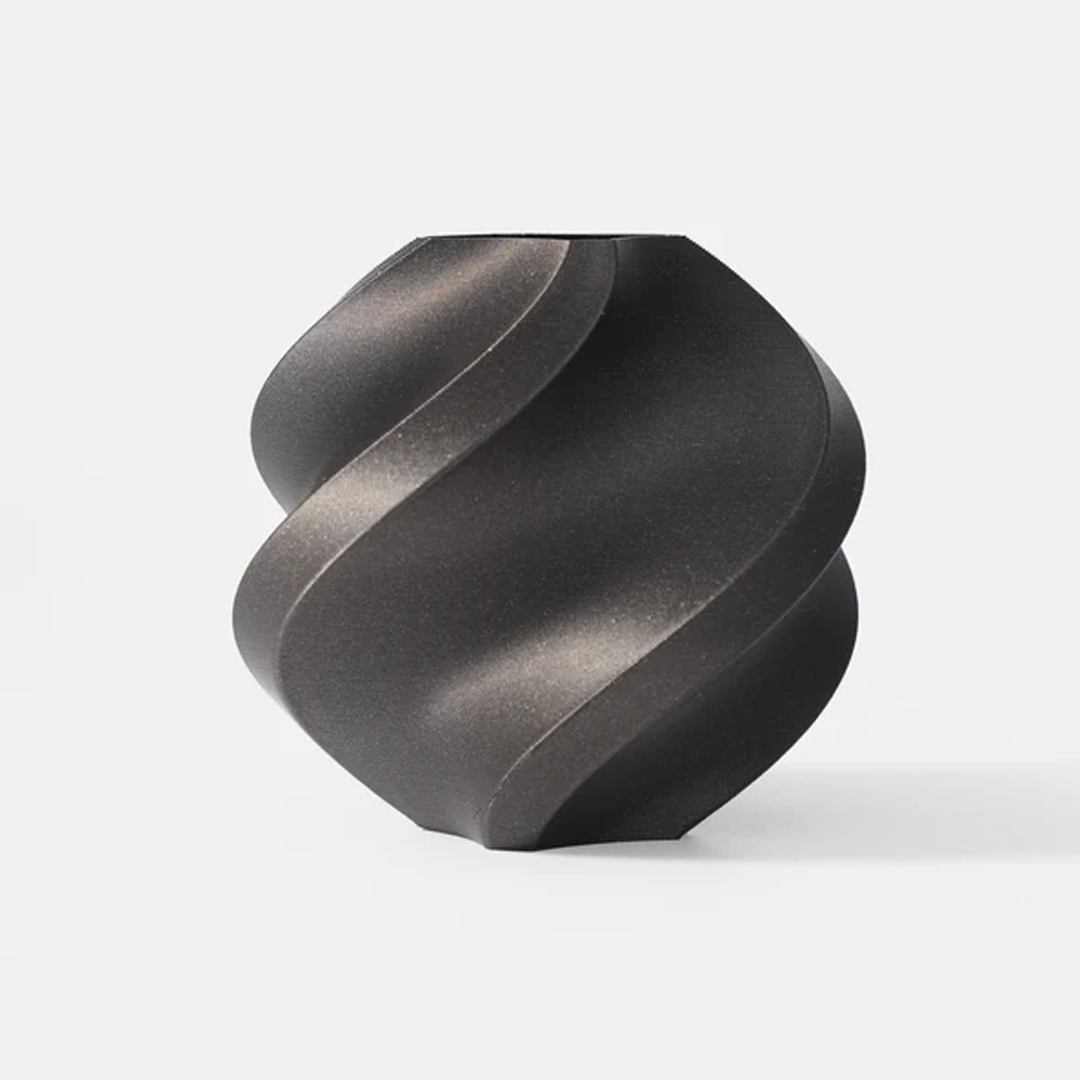 FILAMENTO BAMBU LAB PLA METAL HIERRO GRIS METALICO PARA IMPRESORA 3D
