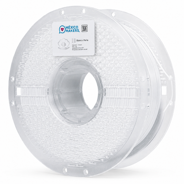 Filamento Pla Silk Blanco Perla