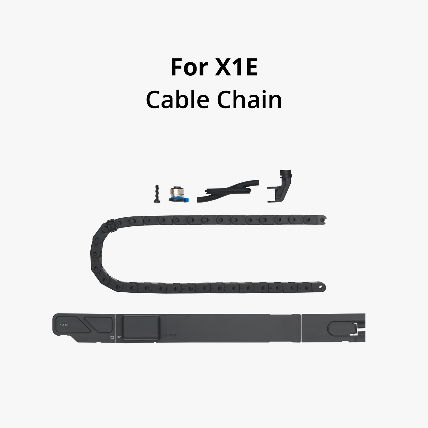 Cadena Portacable para X1E