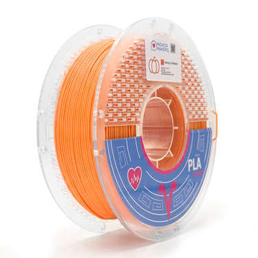 Filamento Pla Matte Naranja Calabaza