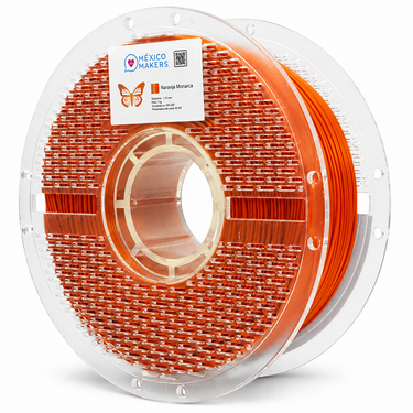 Filamento Pla Silk Naranja Monarca