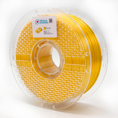 Filamento Pla Silk Oro 24K