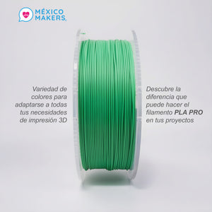 Pack Master: 5 Filamentos PLA Pro México Makers – Colores Variados