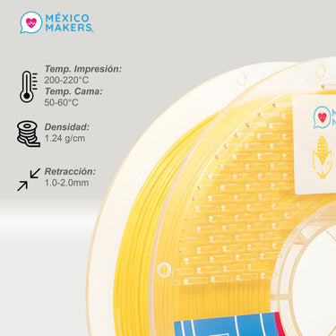 Pack Master De 5 Filamentos Pla Pro Mexico Makers Colores Variados
