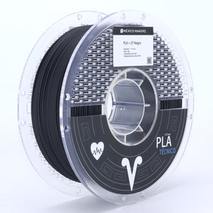 FILAMENTO TÉCNICO PLA CF COLOR NEGRO PARA IMPRESORA 3D