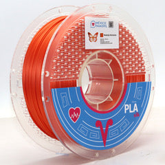 Filamento PLA Silk - Naranja Monarca