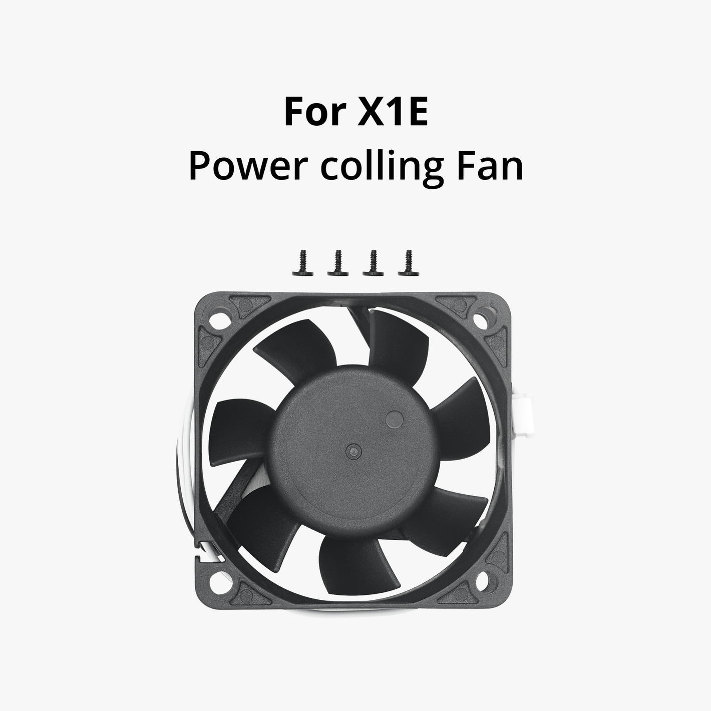 Ventilador de refrigeración para X1E
