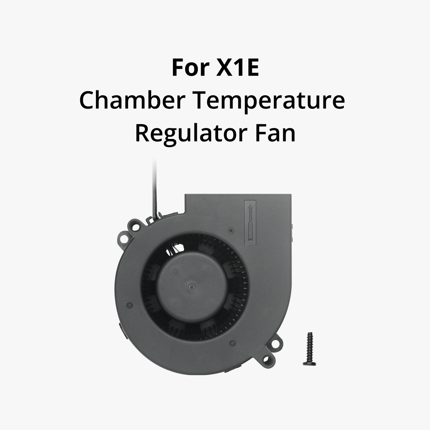 Ventilador de temperatura de cabina para X1E