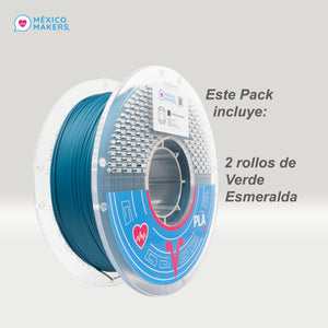Pack Master: 20 Filamentos PLA Pro México Makers – Colores Variados