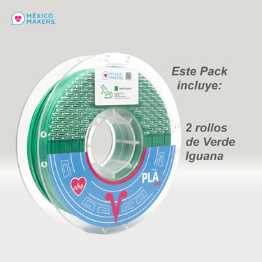 Pack Master De 20 Filamentos Pla Pro Mexico Makers Colores Variados