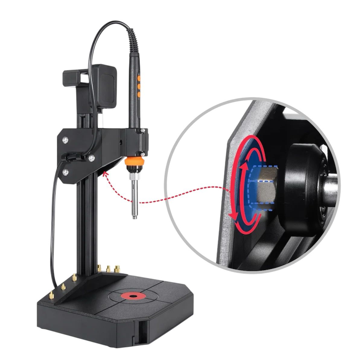 Kit de Herramienta Térmica para Insertar Tuercas Roscadas en Piezas 3D