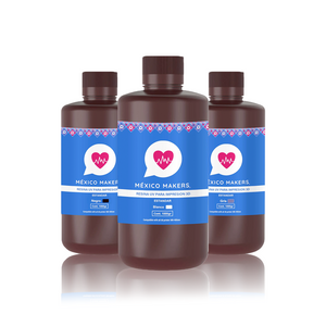 KIT MULTICOLOR DE 3 RESINAS PARA IMPRESORA 3D STANDARD UV